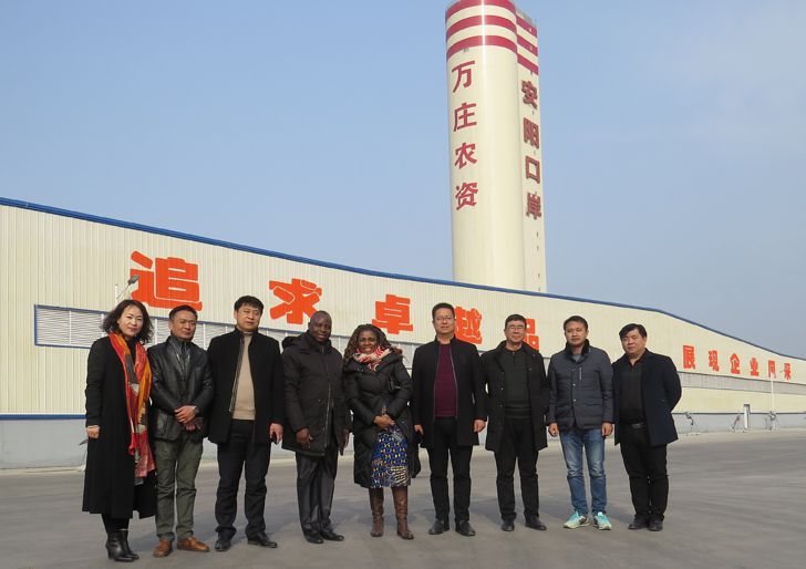 栽下梧桐樹，引得鳳凰來 ——多哥共和國農(nóng)業(yè)部官員一行考察萬莊新肥